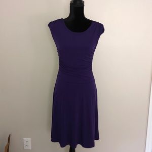 Purple “En Focus Petite” Sleeveless Dress - Sz 6p